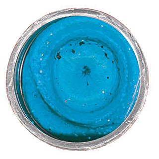 Garlic Neon Blue Glitter