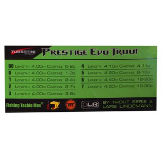 Prestige Evo Trout 2, 400 cm; 2-7 g