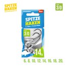 Spitze Haken Gr. 3/0  16 gr.