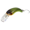 FTM Wobbler Masu 1,2 g schwarz gr�n orange