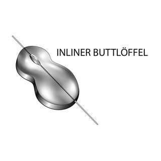 Buttl�ffel Inliner silber 80 g