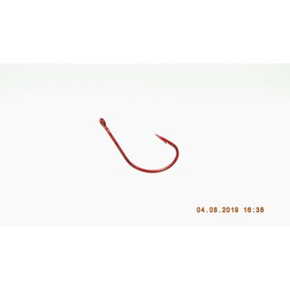 IC Drop Shot Hook red Gr. 1