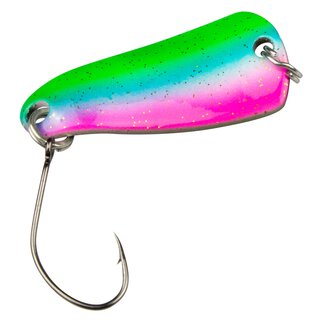 FTM Spoon Rumba Pink.Blau.Gr�n-Glitter/Schwarz 1,6 g
