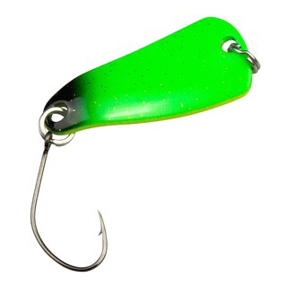 FTM Spoon Rumba Gr�n-Schwarz-Glitter/Gelb 3,6 g
