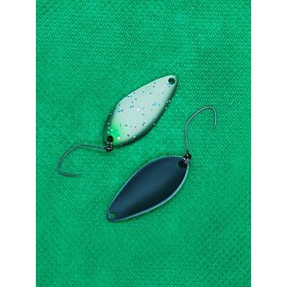 Yarie Pirica 2,6 g Wei� Gr�n Glitter