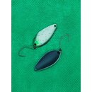 Yarie Pirica 2,6 g Wei� Gr�n Glitter