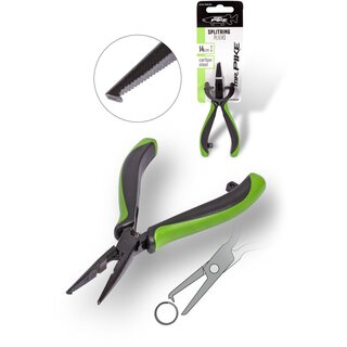 QUANTUM MR. PIKE SPRENGRINGZANGE 14 cm GR�N/SCHWARZ