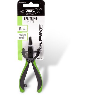 QUANTUM MR. PIKE SPRENGRINGZANGE 14 cm GR�N/SCHWARZ