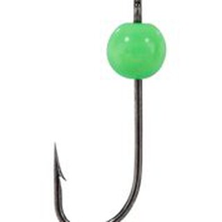 Trout Attack 8er Haken mit Tungstenk�pfen  Gr�n