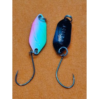FTM Spoon Spark 2,5g Gr�n-Wei�Pink / Schwarz