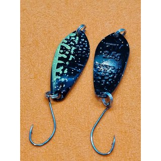 FTM Spoon Dragon 2,5 g Gr�n-Schwarz-Glitter /...