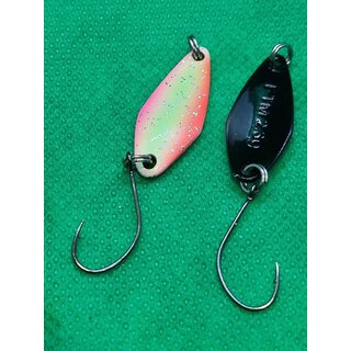 FTM Spoon Tremo 2,3 g Pink-Gr�n-Glitter / Schwarz