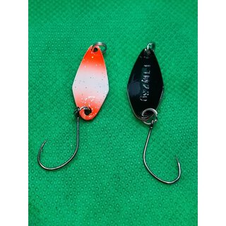 FTM Spoon Tremo 2,3 g Orange-Wei�-Glitter / Schwarz