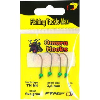 Omura Hook TH N4 fluo gr�n 3,8 mm 0,58