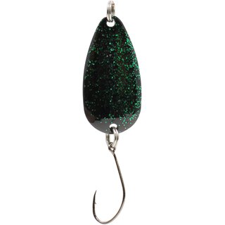 FTM Spoon Bee 3,7g schwarz gr�ner Glitter