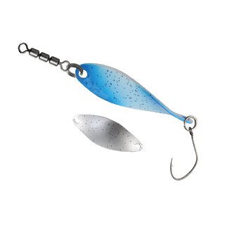 Rotor Spoon Slow Action 3,0  g wei� blau silber