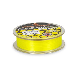 Iron Trout Spooner Braid 0,04 mm Yellow 150m Tragkraft 2,20 Kg